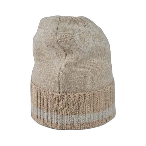 GG cashmere lamé jacquard hat