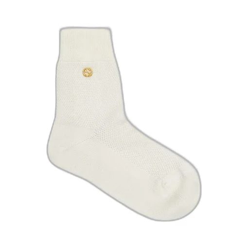Cotton blend socks with Interlocking G