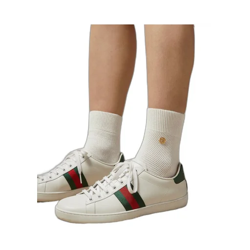Cotton blend socks with Interlocking G