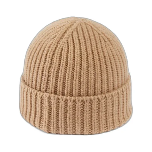 Wool cashmere hat with Double G