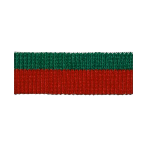 Rib wool trouser with Web trim