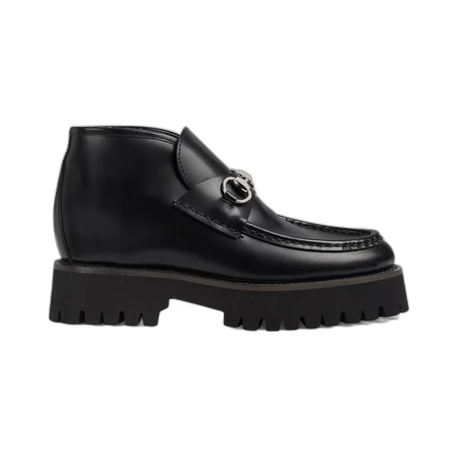 Women's ankle boot with Horsebit