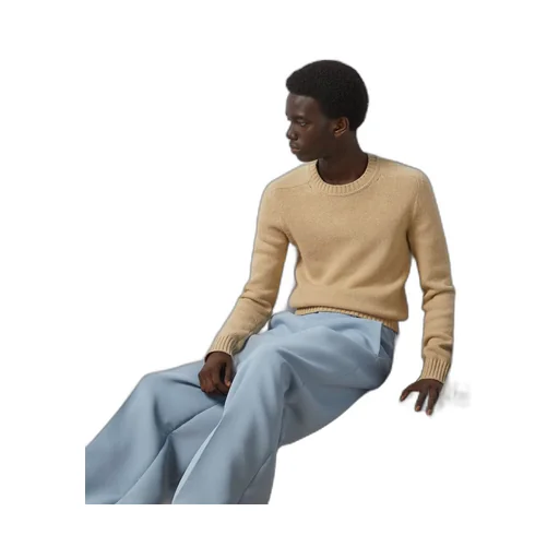Wool jumper with Gucci embroidery