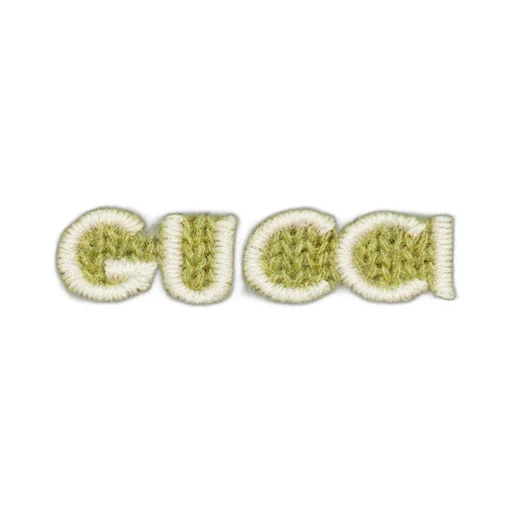 Wool jumper with Gucci embroidery