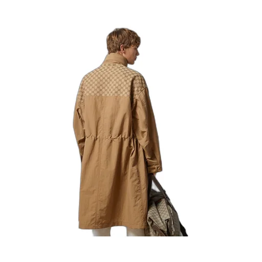 Ripstop nylon jacket with GG