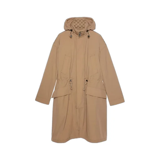 Ripstop nylon jacket with GG