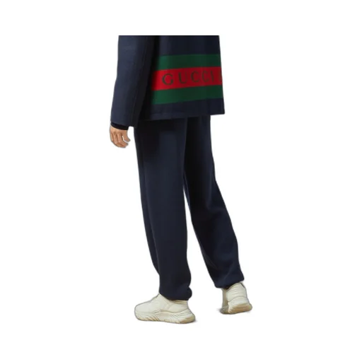 Cashmere knit trousers