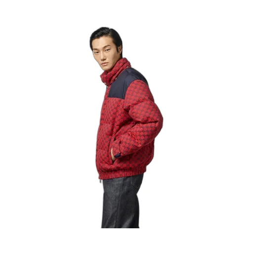 GG canvas down jacket