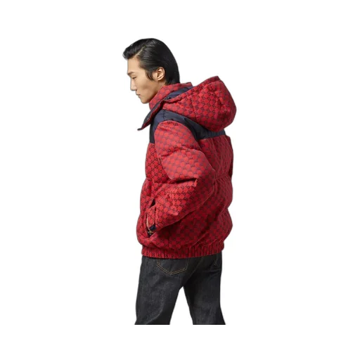 GG canvas down jacket