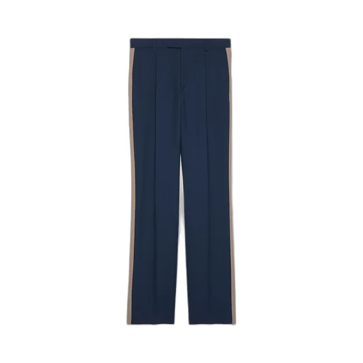 Fluid drill trousers with side stripes