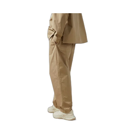 Heavy cotton poplin trousers