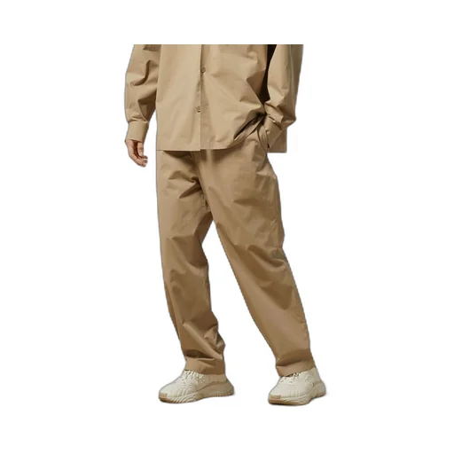 Heavy cotton poplin trousers