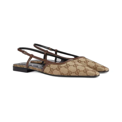 Women's GG slingback ballet flat