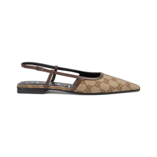Women's GG slingback ballet flat