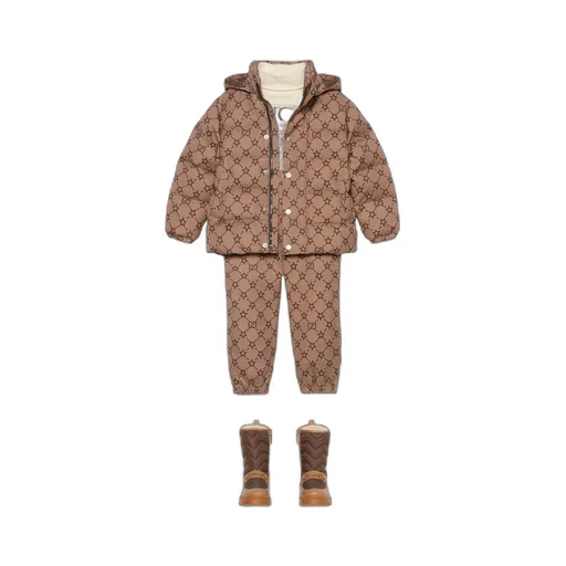Children's GG stars padded jacket