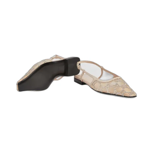 Women's GG slingback ballet flat