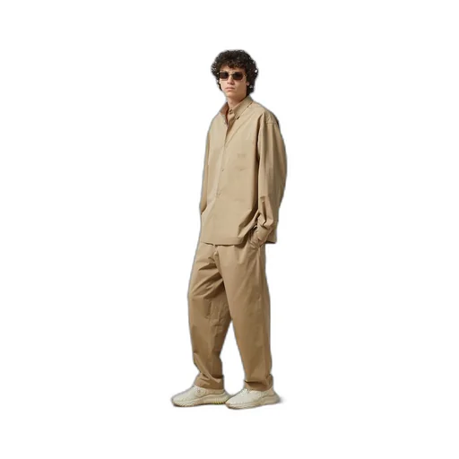 Heavy cotton poplin trousers