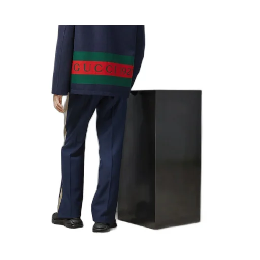 Fluid drill trousers with side stripes