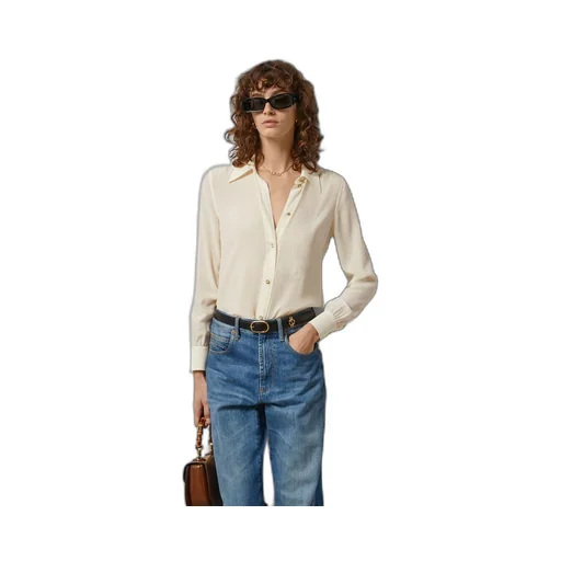 Silk crêpe de chine shirt