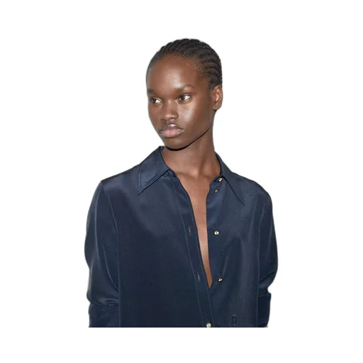 Silk crêpe de chine shirt