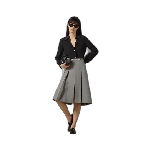 Silk crêpe de chine shirt