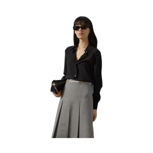 Silk crêpe de chine shirt