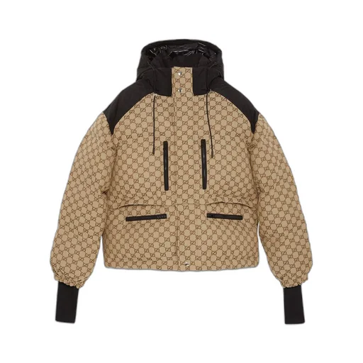 GG canvas bomber jacket