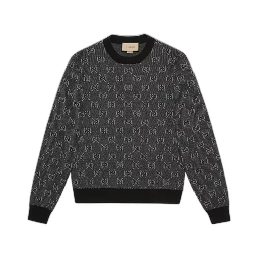 GG wool jacquard jumper