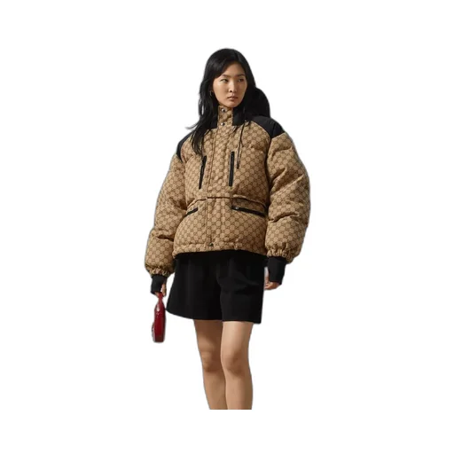 GG canvas bomber jacket
