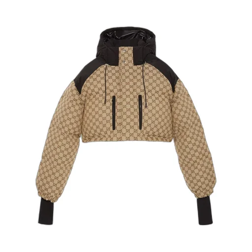 GG canvas bomber jacket