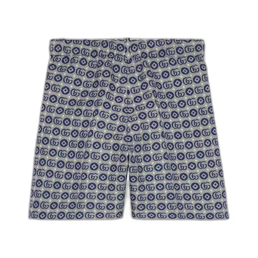 Children's Double G geometric cotton shorts