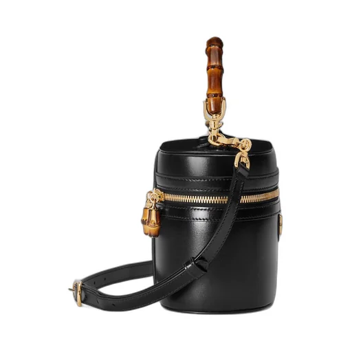 Mini bamboo shoulder bag