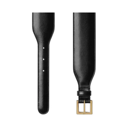 1955 Horsebit wide leather belt