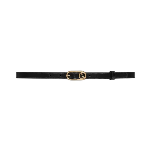 Thin belt with Round Interlocking G