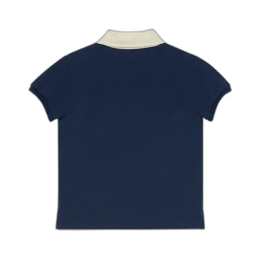 Baby Web cotton polo T-shirt