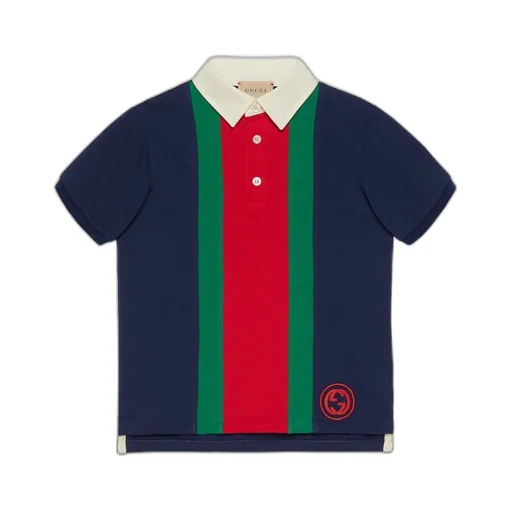 Children's cotton Web polo T-shirt