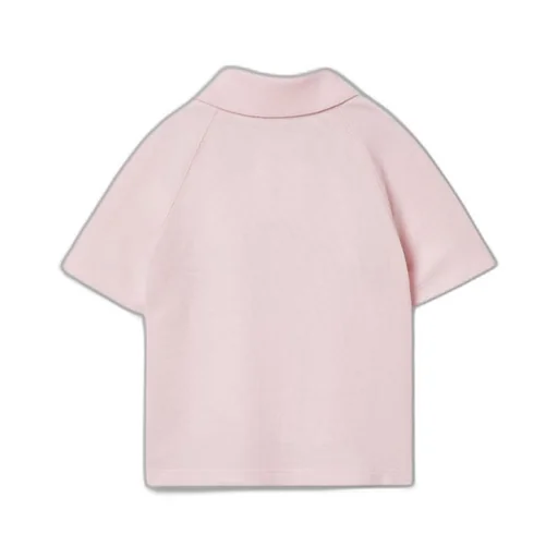 Baby cotton polo T-shirt with Web