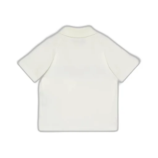 Baby cotton polo T-shirt with Web