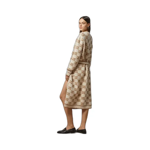 GG wool bouclé jacquard cardigan