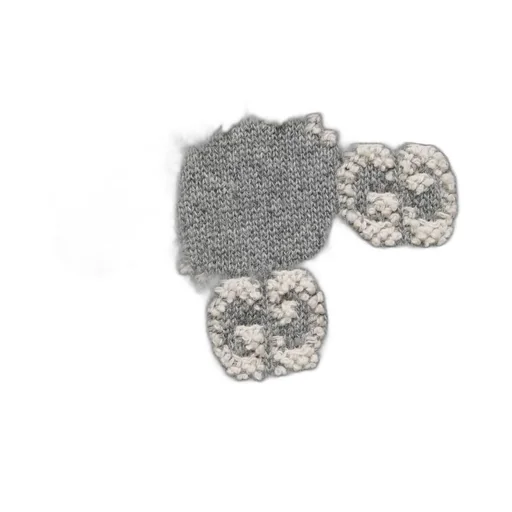 GG wool bouclé jacquard top
