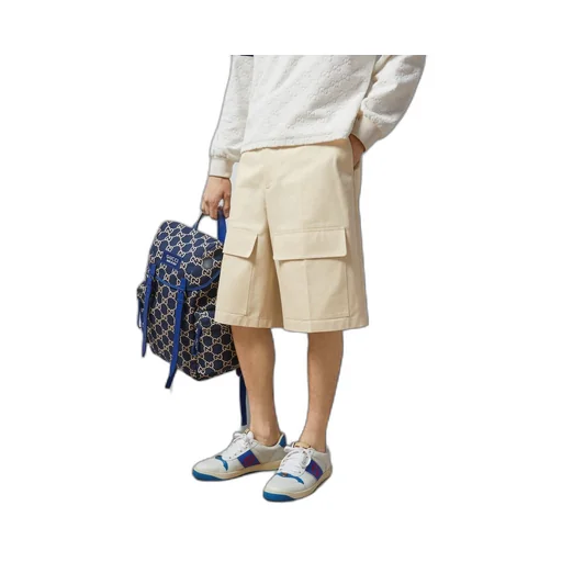 Cotton drill shorts