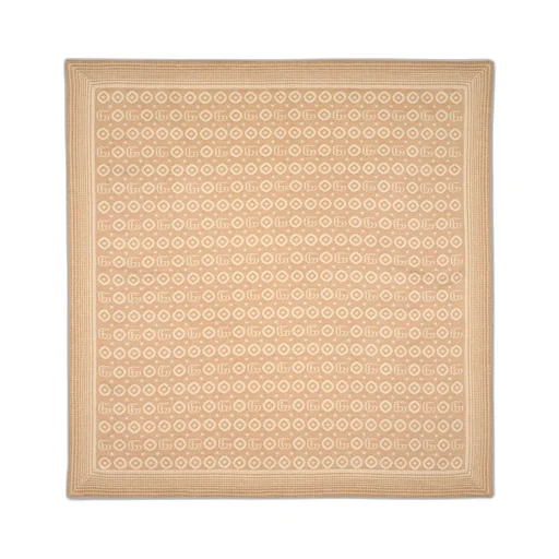 Baby Double G geometric cotton blanket