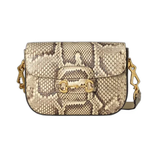 Gucci Horsebit 1955 python mini bag