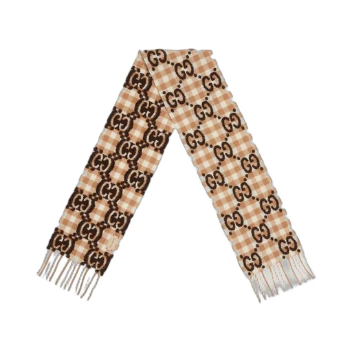 Childrens GG wool blend scarf