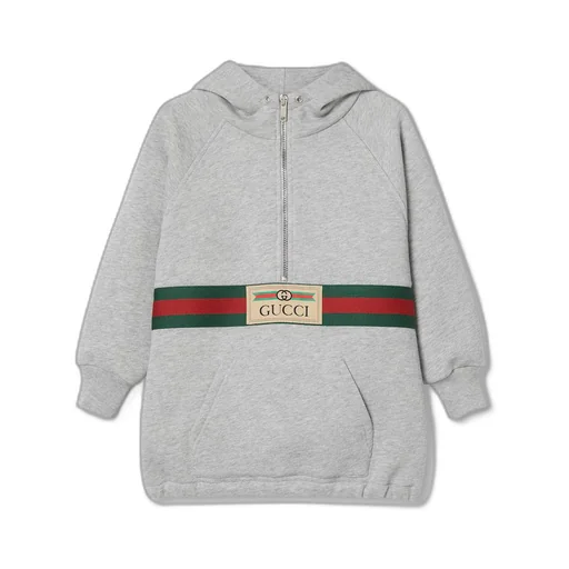 Children's cotton jacket with Gucci label