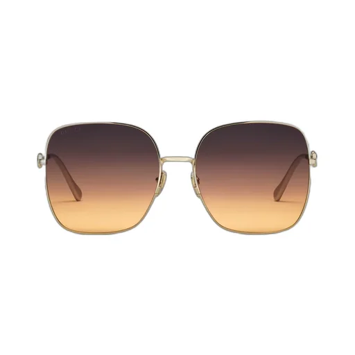 Square-frame sunglasses