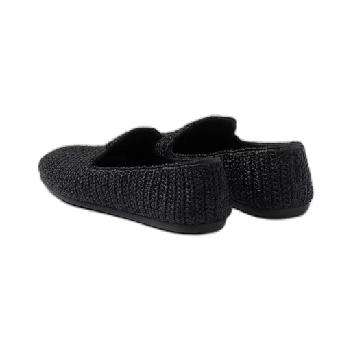Crochet slip-on shoes