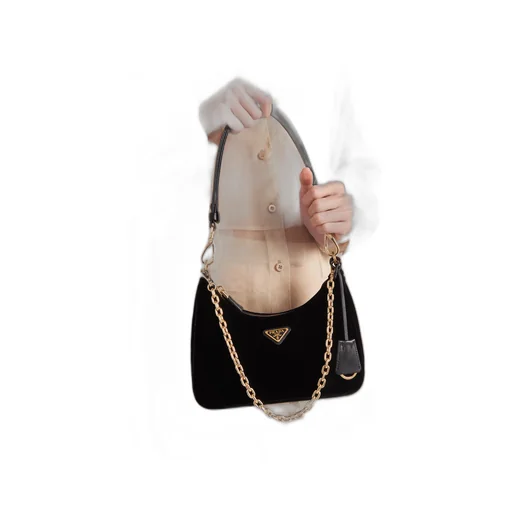 Prada Re-Edition velvet mini-bag