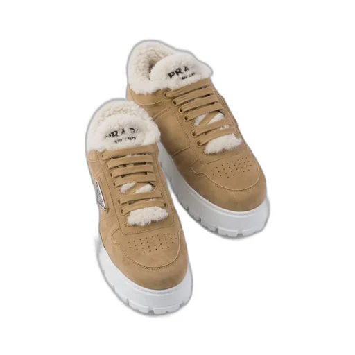 Suede sneakers