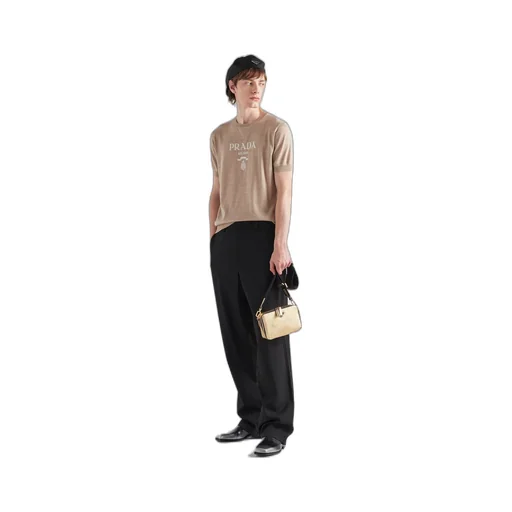 Wool and cashmere crew-neck sweater